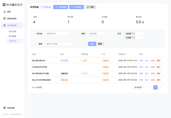 冲突检测